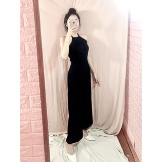Jumpsuit ống suông cổ yếm(kèm ảnh thật shop mang )