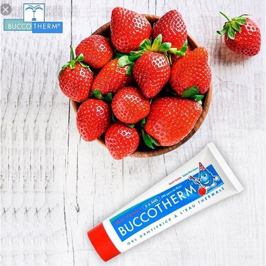 Kem đánh răng trẻ em hữu cơ vị Red Berries Buccotherm 50ml (trên 3T)