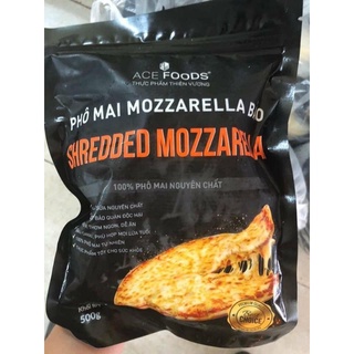 Phomai bào sợi Mozzarella gói 500gr và 1000gr