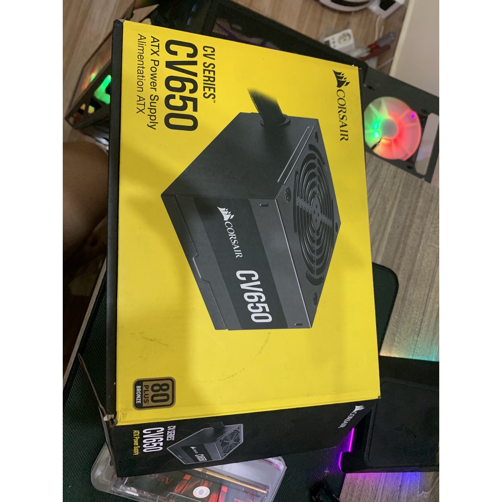 Giá Quá Tốt  Nguồn máy tính Corsair CV650 80 Plus Bronze
