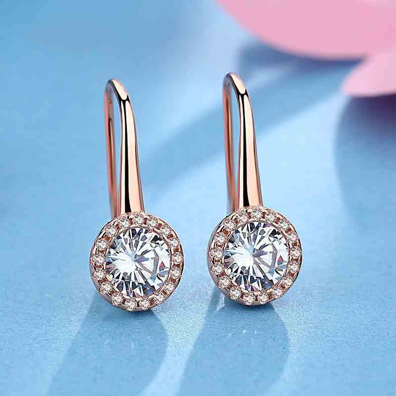 Bông Tai Swarovski Thiết Kế Tinh Tế Sang Trọng Cho Nữ