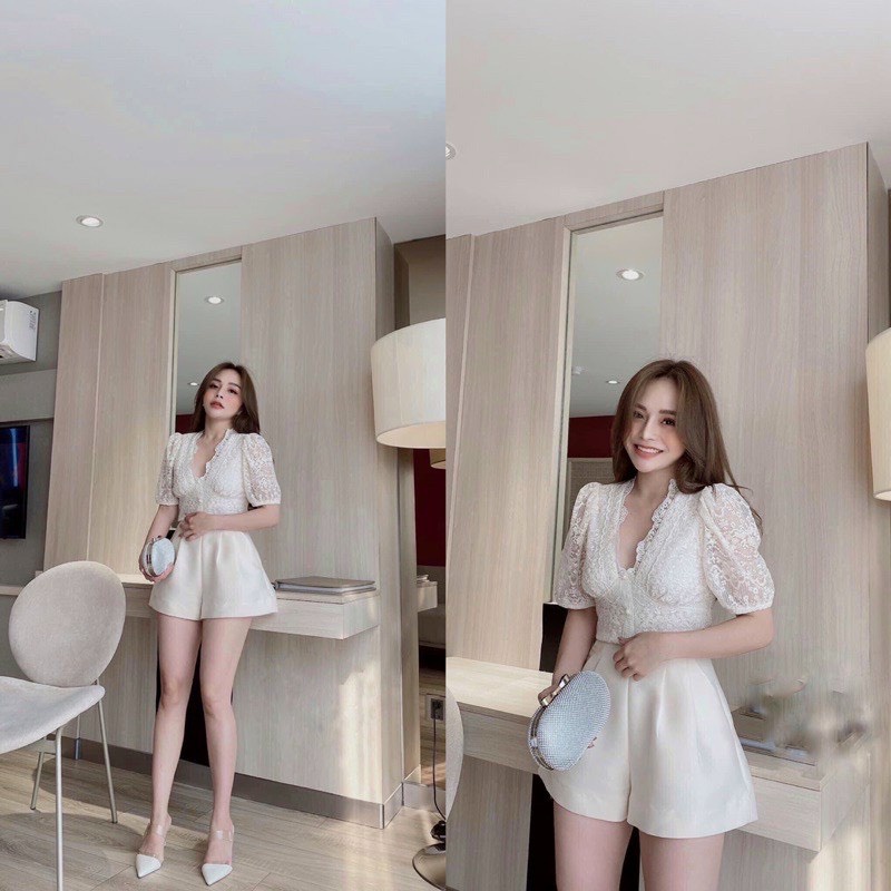 quần short bóng xếp ly xinh, hình thật đủ màu