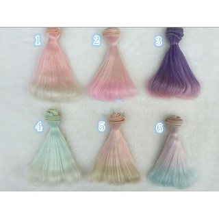 Tóc giả uốn đuôi cho búp bê Barbie