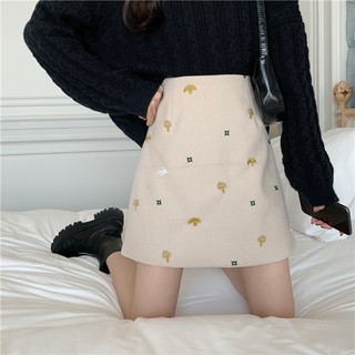order_chân váy dạ chữ A
