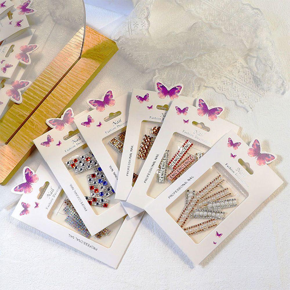 Phụ Kiện Trang Trí Móng Tay Nghệ Thuật Chất Lượng Cao|Cuộn Băng Keo Dán Trang Trí Móng Tay Lấp Lánh Phong Cách Nhật Bản DIY