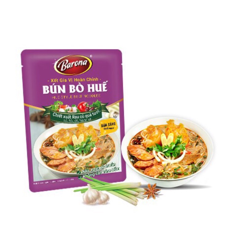 Xốt gia vị bún bò Huế Barona 80g