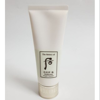 Sữa rửa mặt sáng da Đông y Whoo Brightening Foam Cleanser minisize 40ml lí tưởng cho da dầu và hỗn hợp/ Ohui chính hãng