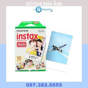 Combo 50 tấm film instax mini + tặng thêm 10 tấm