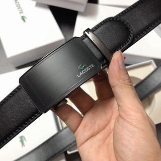 Set Lacoste nịt nhám logo góc + khóa - NN180