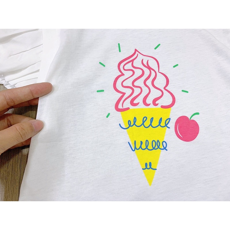 Set áo + chân váy Jam & Jenny VN xuất Hàn dư xịn cho bé gái