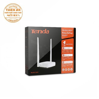 (Bảo hành 3 năm) Thiết bị phát sóng WIFI 2 anten tốc độ 300M TENDA N301