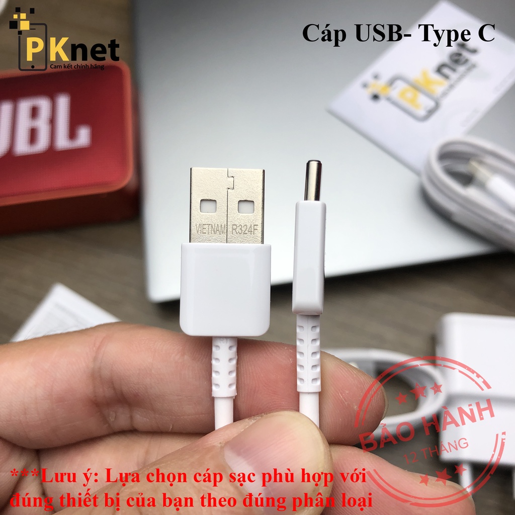 Sạc Samsung 7.8W TA50 theo máy cho Samsung A10/A10s/A02, Galaxy J3/J5/J7/J7Pro, Tab A7/Tab A7 Lite/Tab A8/Tab S6 Lite