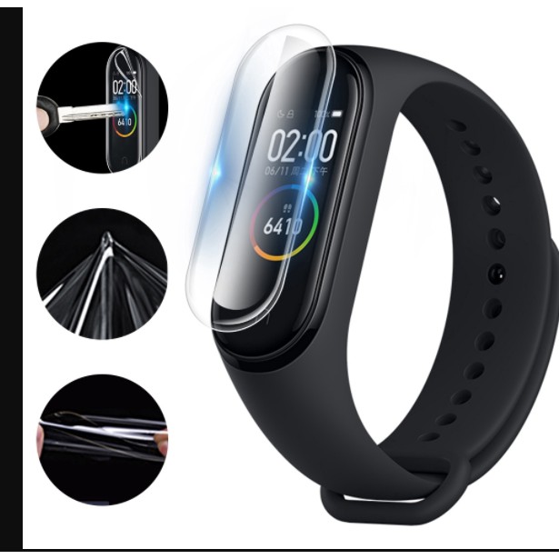 Sale 70% Miếng dán từ nhựa TPU bảo vệ đồng hồ thông minh MI BAND 4,  Giá gốc 20,000 đ - 56A109