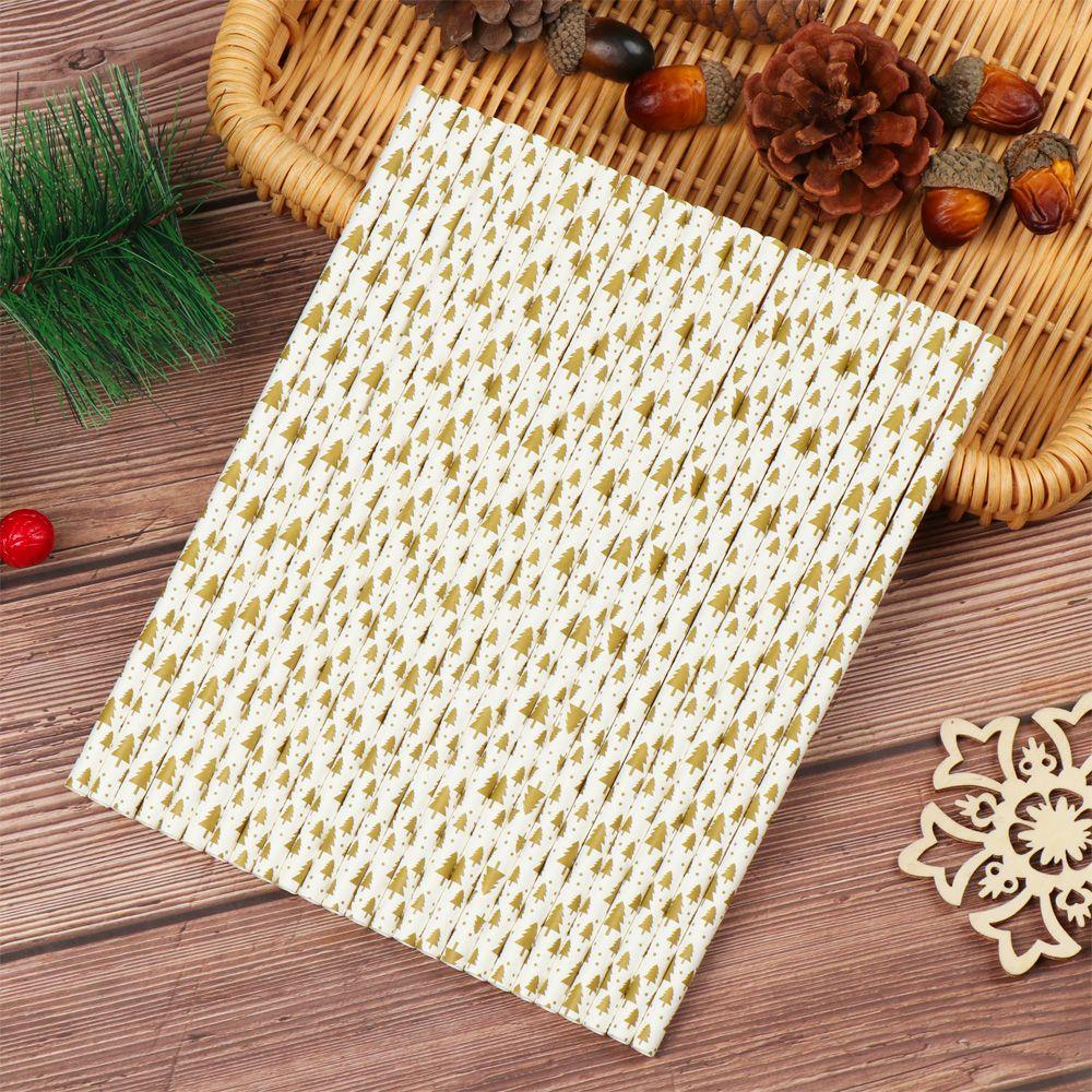 Set 25 Ống Hút Giấy Trang Trí Tiệc