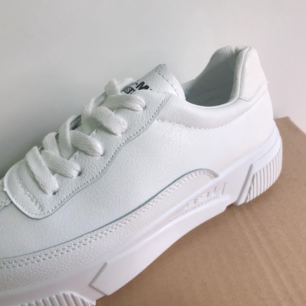 Giày thể thao, giày sneaker nữ Mẫu 30 - Giày sneaker nữ Da tổng hợp dày hàng chuẩn đẹp Mẫu 30