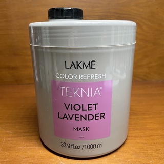 Kem ủ tóc cho tóc nhuộm tím Lakme Teknia Lavender Violet Treatment Refresh 1000ml ( New 2022 )