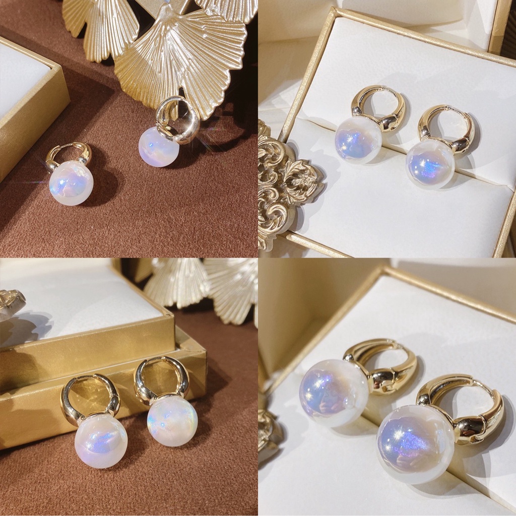 Bông Tai Hot Trend Đơn Giản Thanh Lịch Thời Trang Hàn Quốc Phong Cách Tiểu Thư Siêu Sang Chảnh Dự Tiệc Mainia Shop