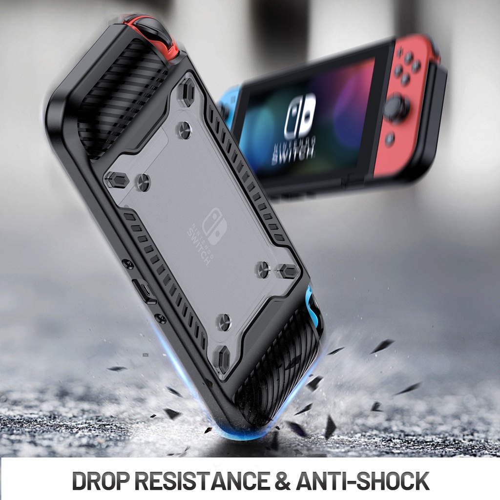 Ốp Bảo Vệ TPU + PC chống sốc Cho Nintendo Switch Oled