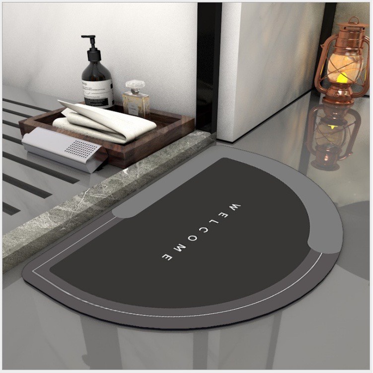 [SIÊU HOT HIT ] Thảm Chân Siêu Mềm Siêu Dày, Siêu Thấm Nước Chất Liệu Chống Trượt