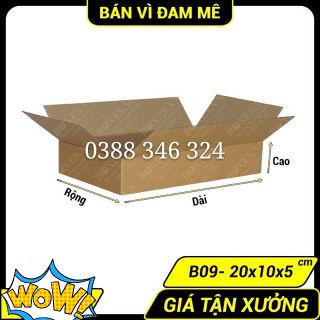 Hộp carton 205 cm