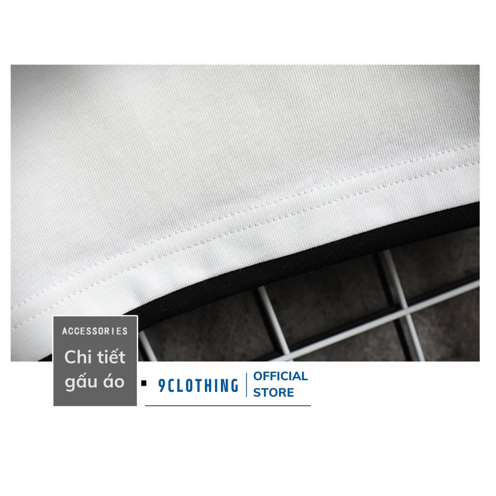 Áo phông nam XOXO phong cách Hong Kong, áo thun cotton form rộng thoáng mát dáng đường phố hàng nội địa nhập 9CLOTHING