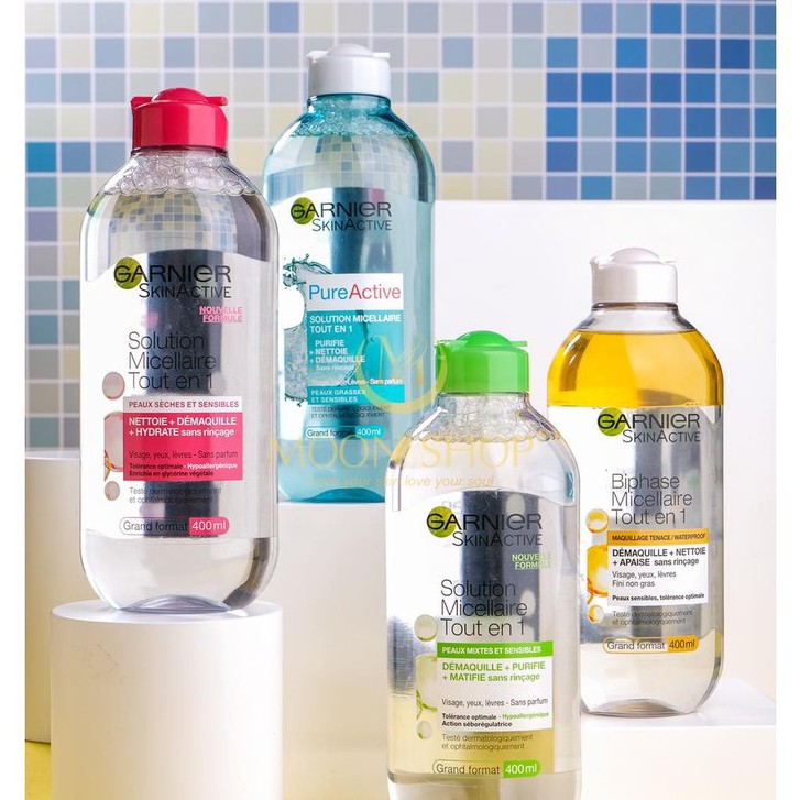 Nước tẩy trang ganier chính hãng