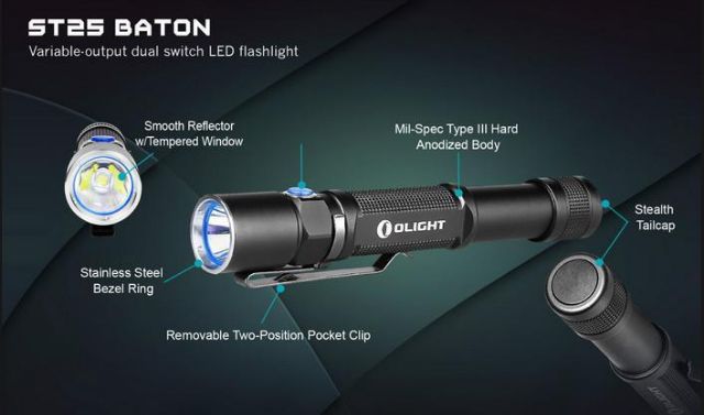 Đèn pin Olight ST25/ I3T