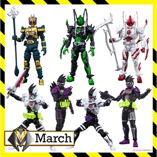 Mô hình Shodo-o Kamen Rider Genm Zombie (Ex-Aid), Leangle, Joker (Blade) - SODO