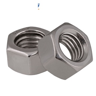 304 stainless steel cross threaded hexagonal nut, left threaded nut, left threaded reverse threaded screw cap M4M5M6M10M12M20