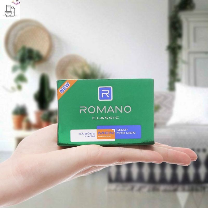 Xà bông Romano cục  / Xà phòng tắm cục Romano Classic hương nước hoa cho nam
