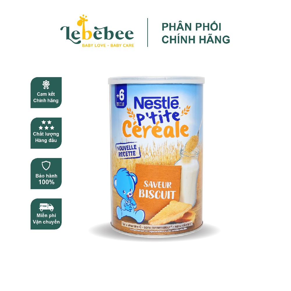 Bột lắc sữa Nestle cho bé ( hộp thiếc 400gr)