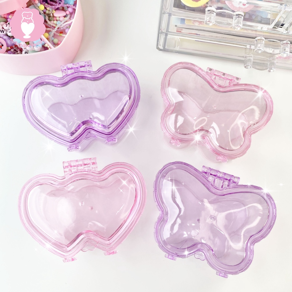 CRYSTAL BOX - Hộp nhựa trong suốt đựng phụ kiện nhỏ xinh