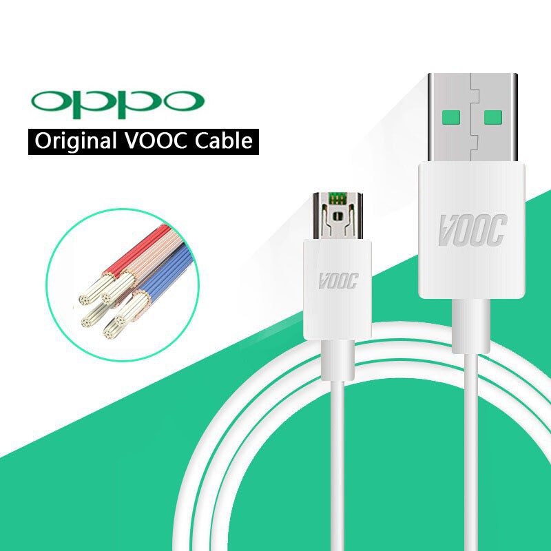 Cáp sạc nhanh Type C & Micro - Vooc oppo chính hãng (4A) - Việt Linh Store