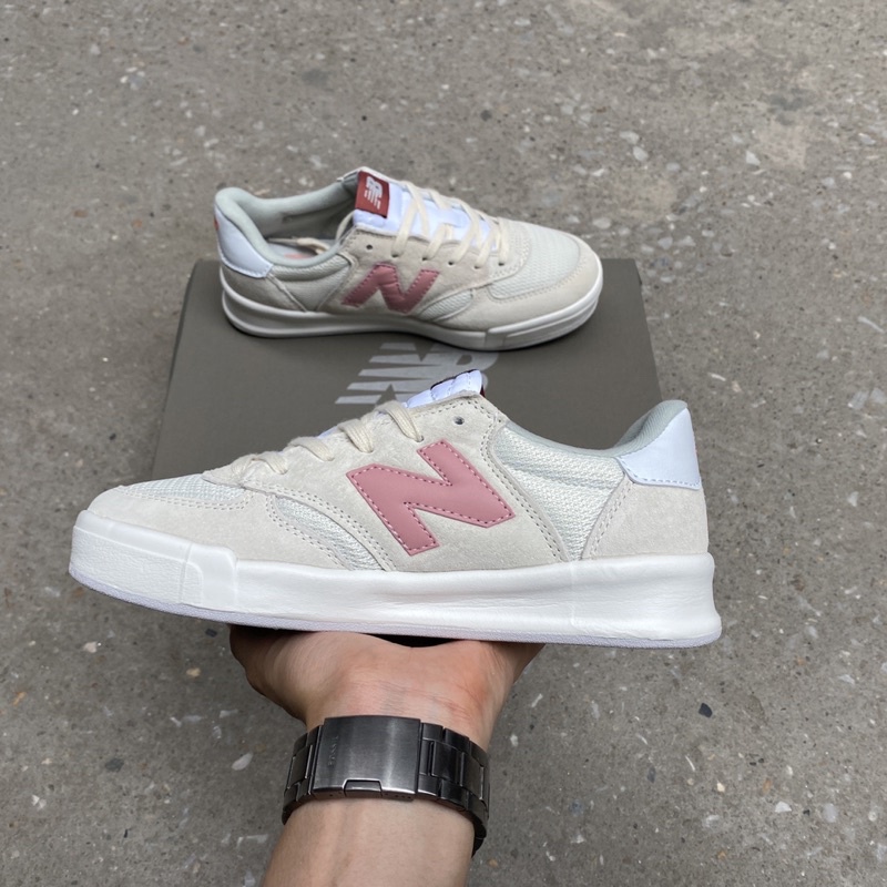 Giày newbalance Crt300 xám Hồng nữ