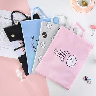 Túi đựng tài liệu A4 họa tiết hoạt hình dễ thương