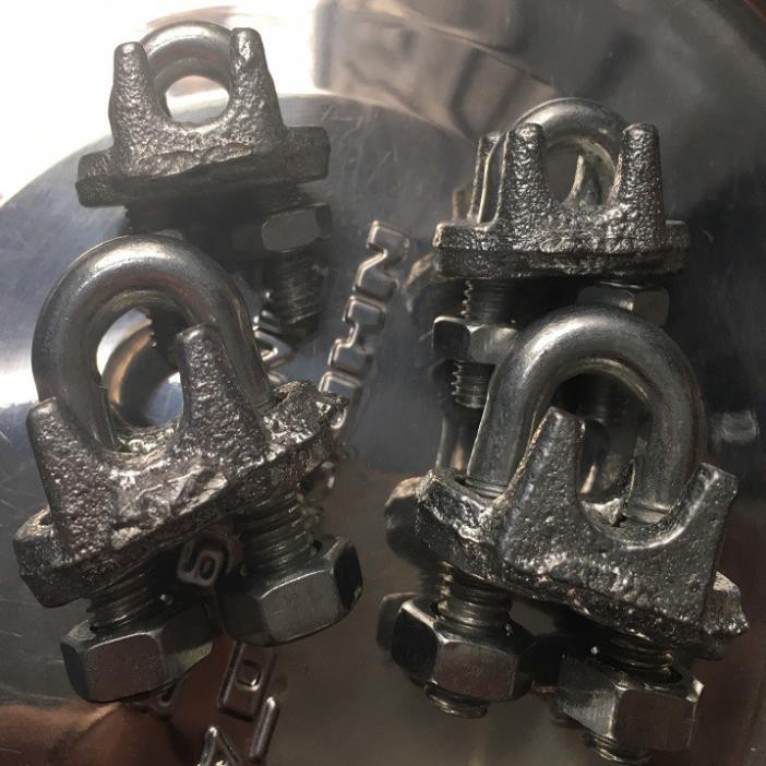 5 ỐC SIẾT CÁP - KHÓA CÁP - CÓC KẸP CÁP 8LY