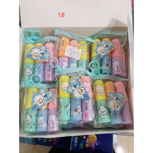 Vỉ 6 bút đánh dấu