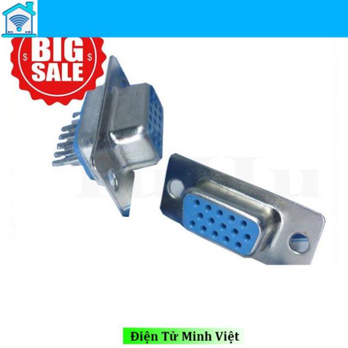 Đầu Cắm VGA DB15 Cái Thẳng Giá Rẻ