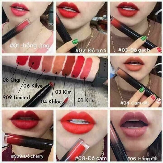 Son kem CHU LIPstick chính hãng