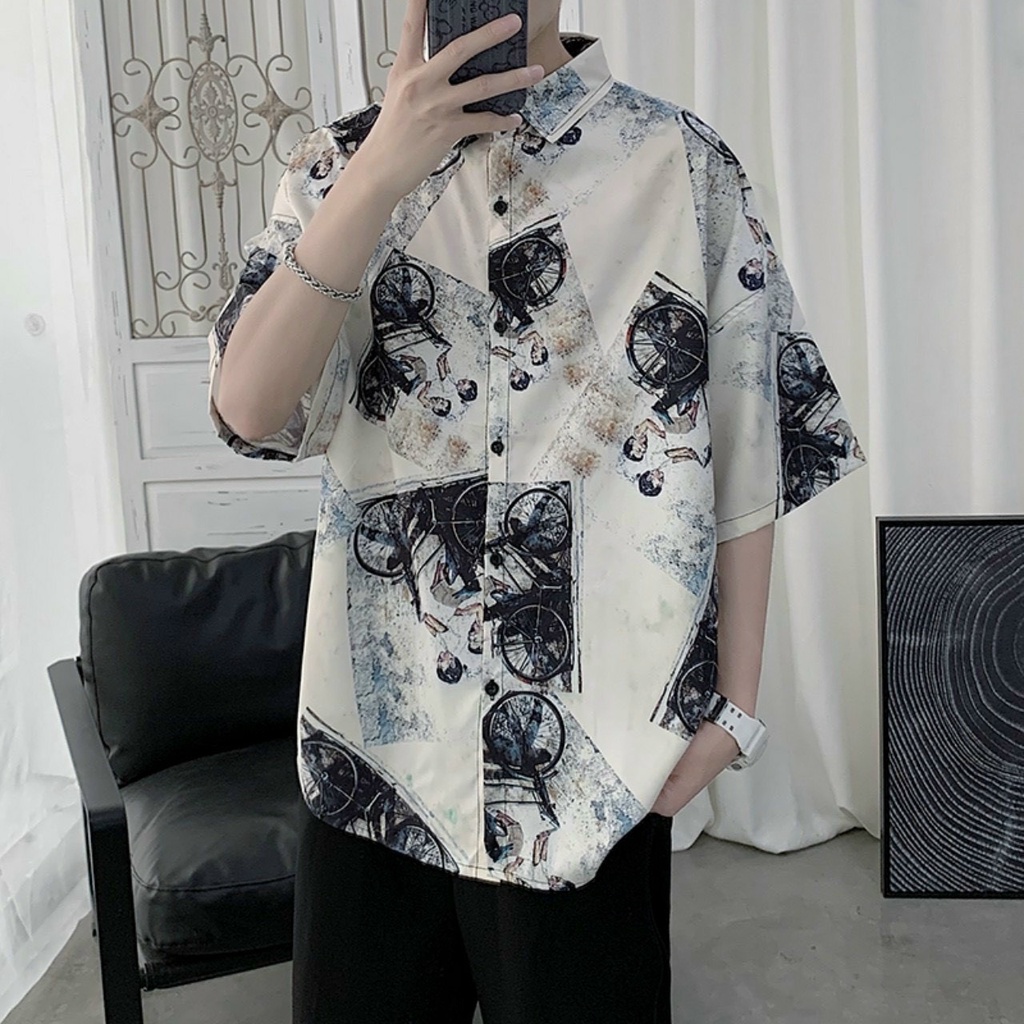 Áo sơ mi xe đạp cổ điển kiểu mẫu mới nhất