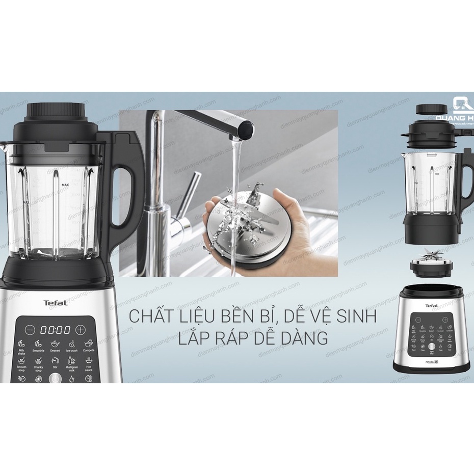 Máy xay sinh tố và làm sữa hạt Tefal BL83SD66 1400W - Mua kèm Máy Vắt Cam 0 Đồng - Chính hãng - HAPOS