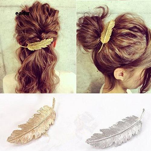 Trâm càng cua hình chiếc lá cổ điển cho nữ