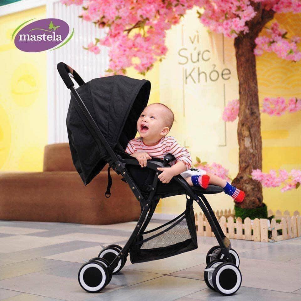 Xe đẩy em bé  𝑭𝒓𝒆𝒆𝒔𝒉𝒊𝒑  Xe đẩy 2 chiều cho bé sơ sinh tới 30kg chống tia UV - Mastela Premium T05S - Bảo hành 12 tháng