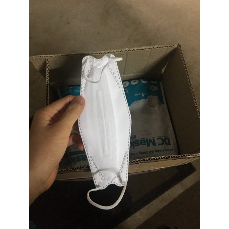 Khẩu trang kháng khuẩn 4D KF94 ôm sát mặt lọc bụi bẩn, chống bụi