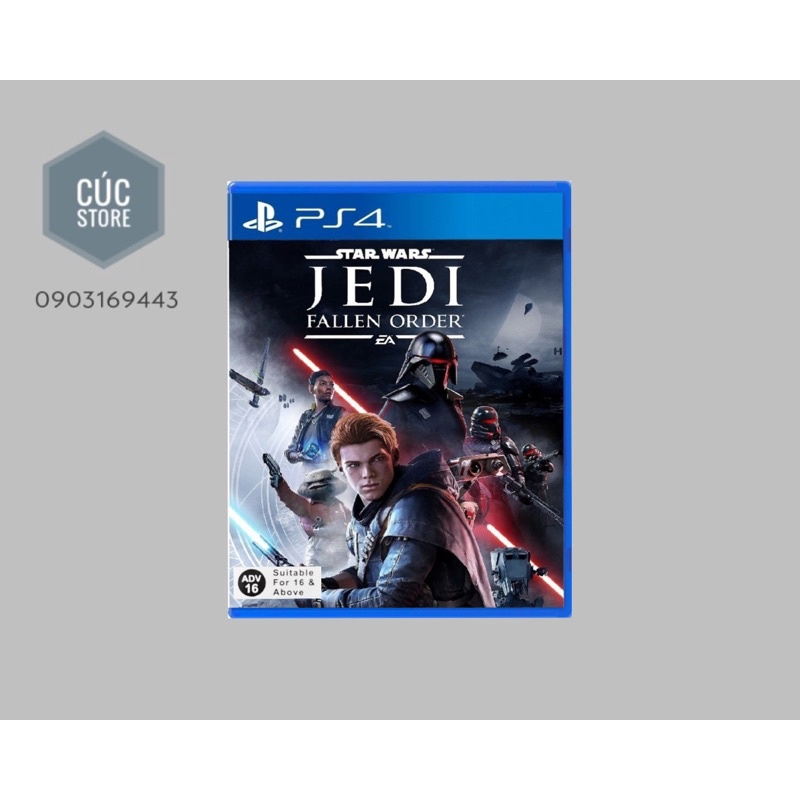 Đĩa chơi game PS4: Star Wars Jedi Fallen Order
