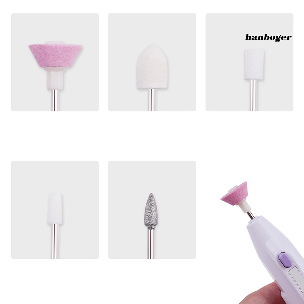 Bộ máy mài đánh bóng móng tay kèm phụ kiện chất lượng cao tiện dụng