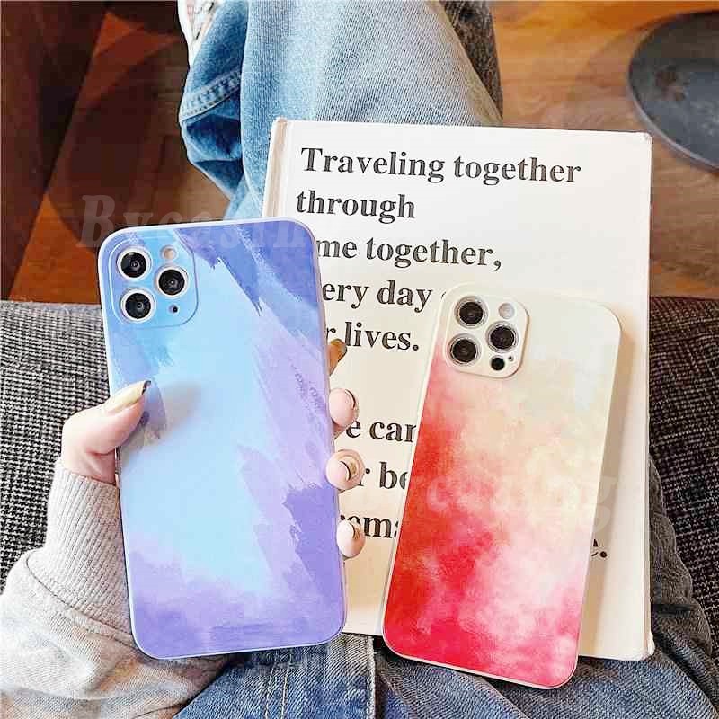 Ốp Điện Thoại Màu Nước Cá Tính Cho Redmi 10 Redmi 9t Note 9s Note 9 Pro Note 8 Xiaomi Poco X3 Pro X3 NFC M3 Redmi Note 10 Pro