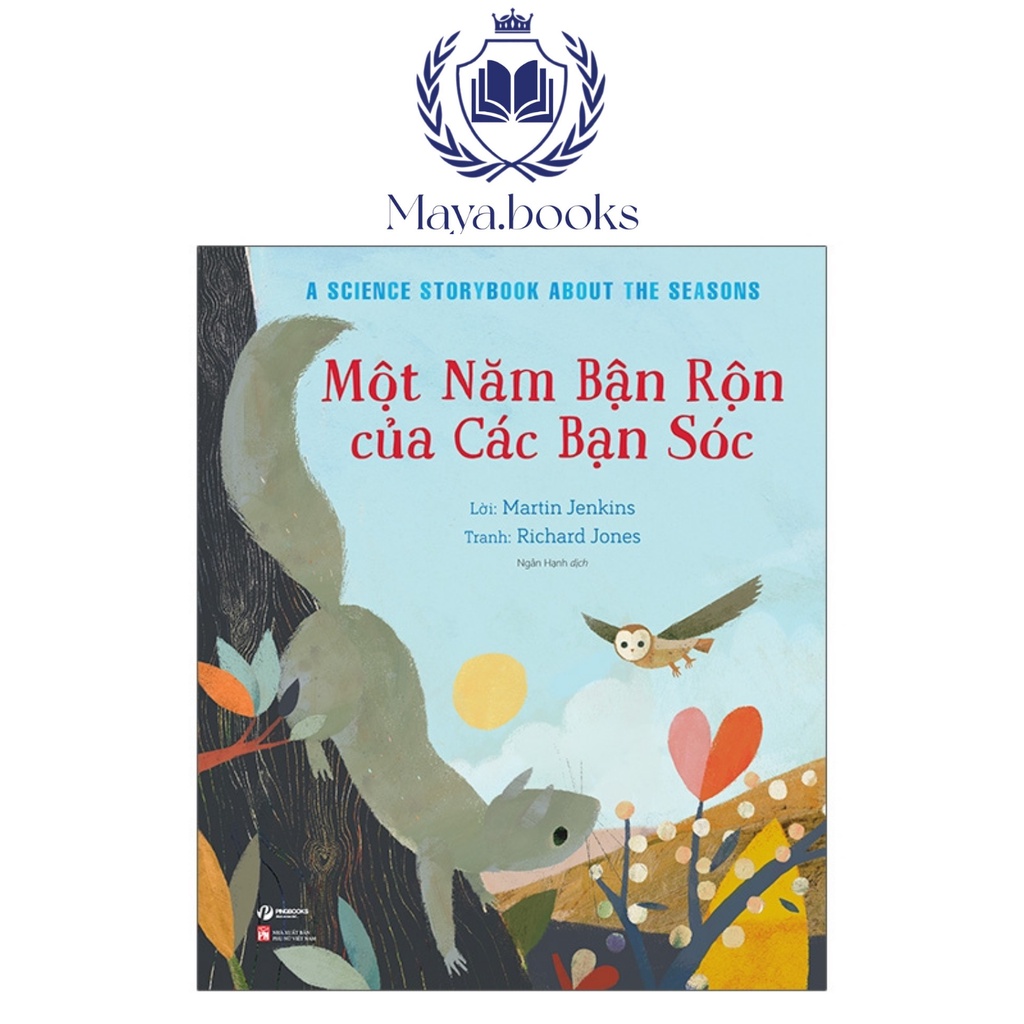 Sách - Câu chuyện khoa học: Một năm bận rộn của bạn Sóc