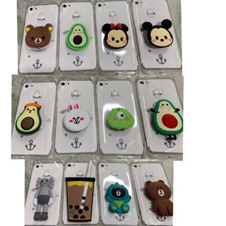 Ốp lưng samsung A11 dẻo trong thú nổi cute