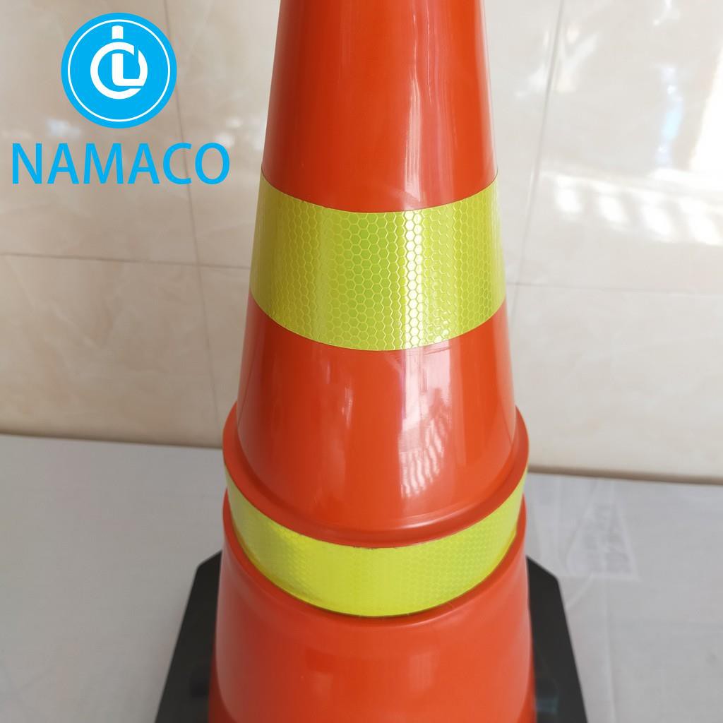 Cọc Giao Thông Nhựa HDPE Màu Cam 2 Phản Quang (107/41 Liên Khu 4-5, Bình Hưng Hòa B, Bình Tân)